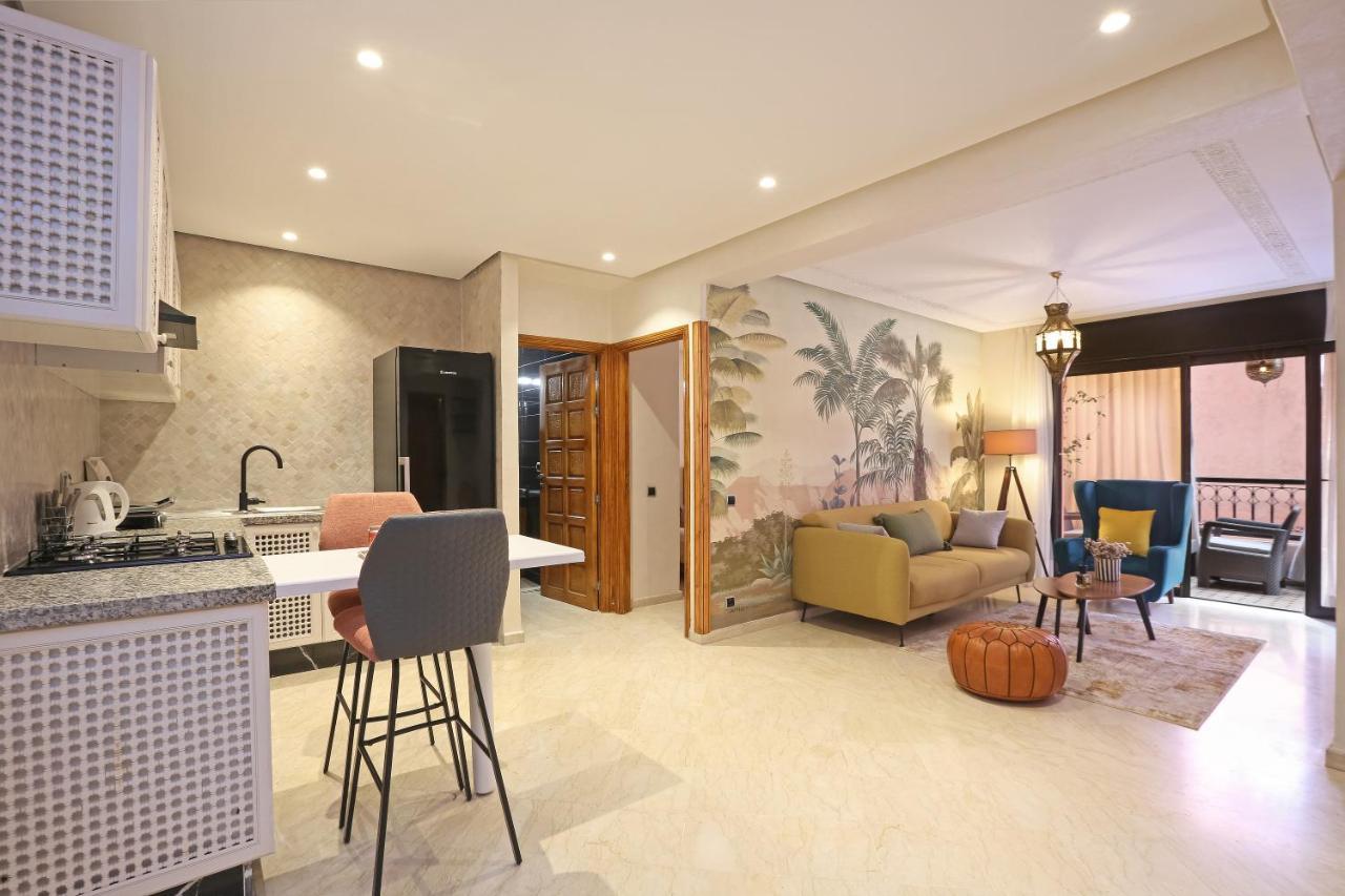 Appartement Moderne En City Center Marrakech-Gueliz 马拉喀什 外观 照片