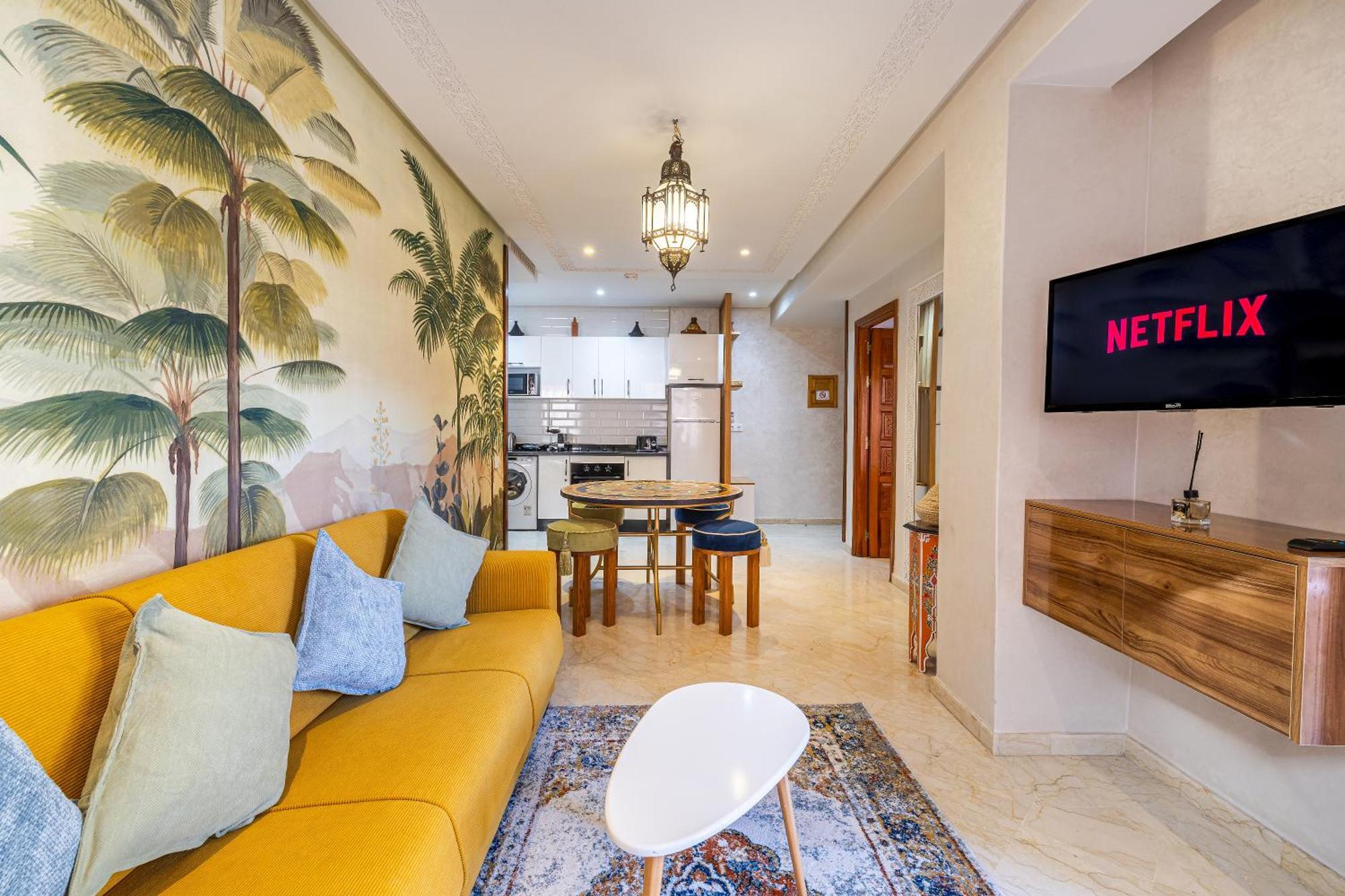 Appartement Moderne En City Center Marrakech-Gueliz 马拉喀什 外观 照片